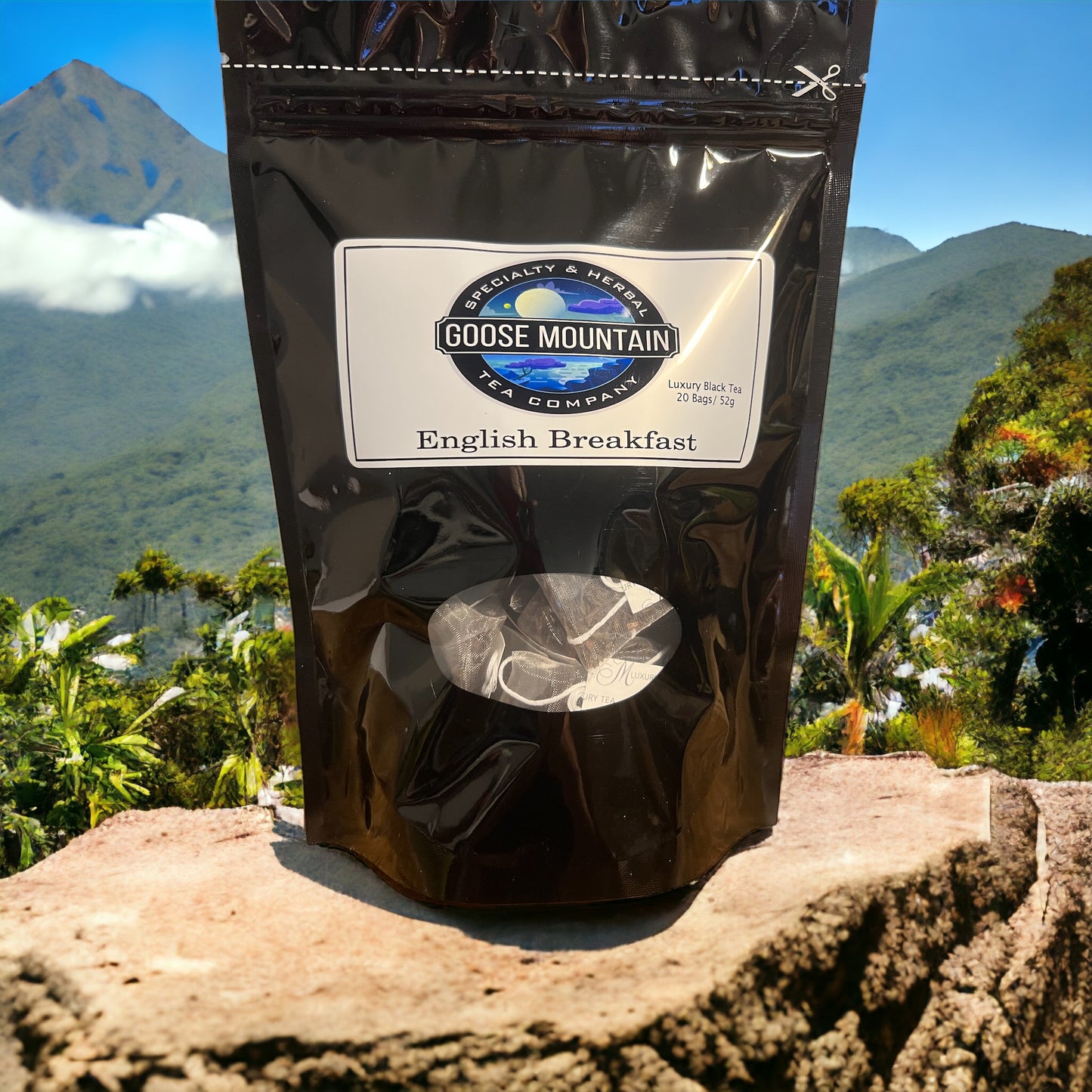 English Breakfast Tea- Pyramid Bags - Organic