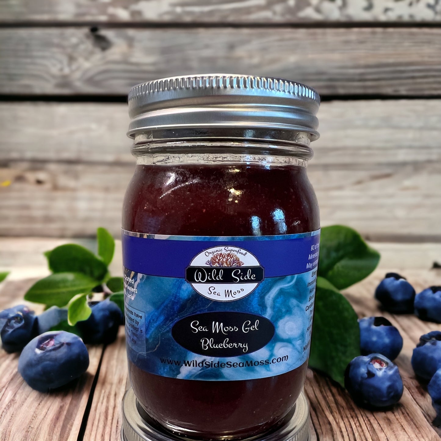 Blueberry Sea Moss Gel