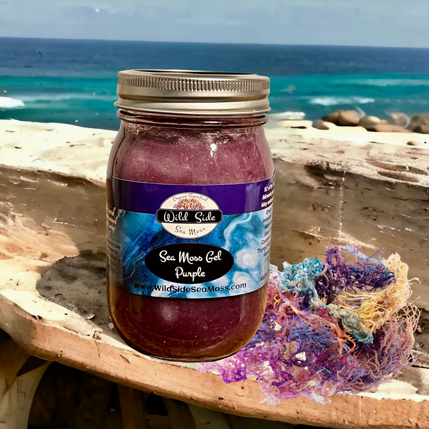 Purple Sea Moss Gel